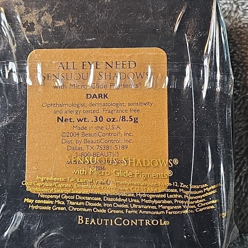 Beauticontrol All Eye Need Sensuous Shadows MEDIUM New Unopened Y2K Make-up NOS‎ - Picture 3 of 3